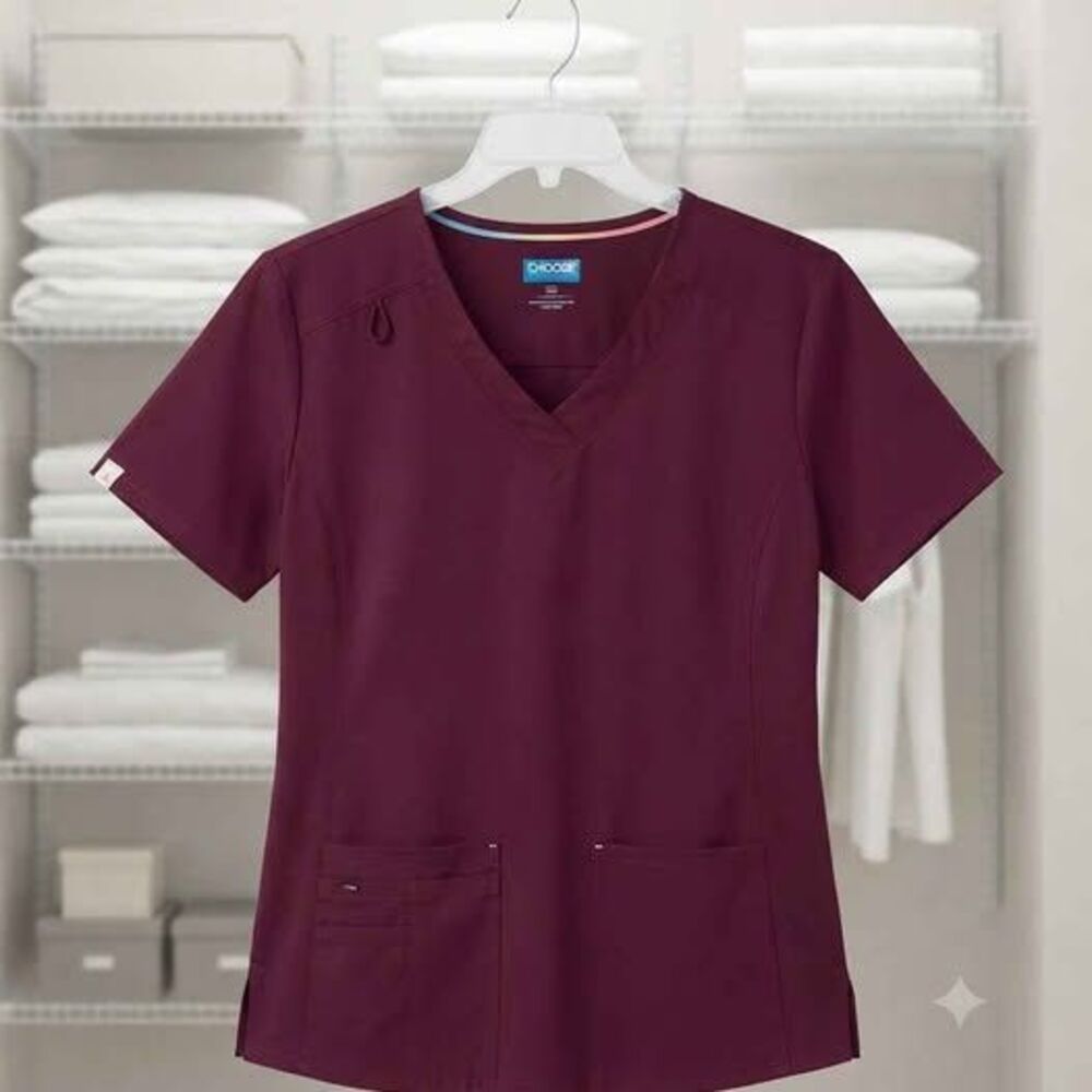 Cherokee V-Neck Scrub Tops